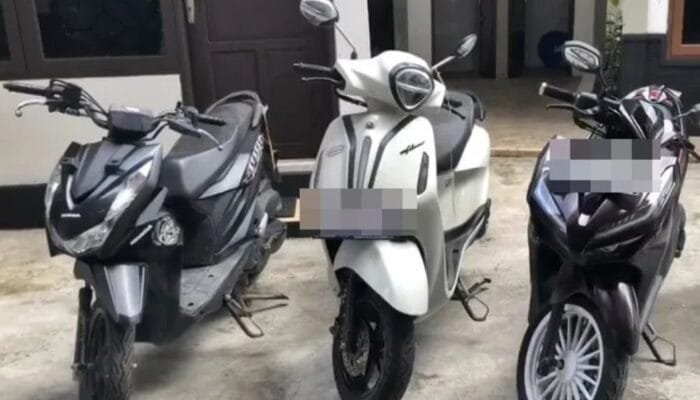 Tiga Motor Barang Bukti Narkoba di Bontang Dilelang 12 Agustus, Harga Mulai Rp6 Juta