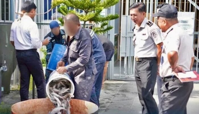 Warga Binaan Rutan Balikpapan Panen 128 Kg Lele, Langsung Dibeli Perusahaan