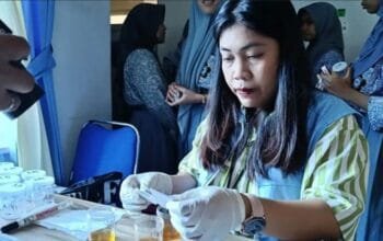 247 Siswa Baru SMAN 1 Bontang Jalani Tes Urine, Semua Negatif Narkoba