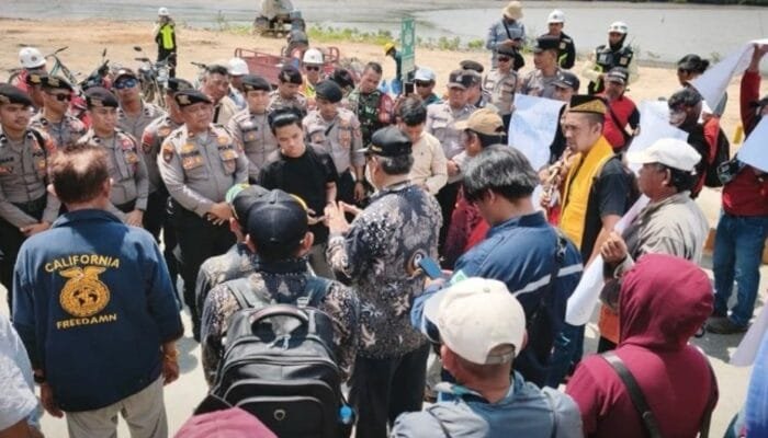 Tuntut Ganti Rugi Rp39 Miliar, Nelayan PPU Gelar Aksi di Pelabuhan PT WPS
