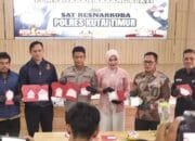 Hampir 886 Gram Sabu Dimusnahkan di Kutim, Polisi Telusuri Jejak Digital Jaringan Narkoba