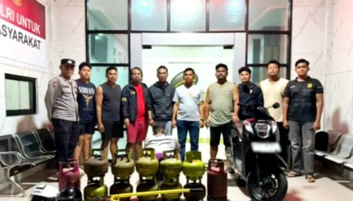 Kasus Hilangnya 18 Tabung LPG di Sangatta Terungkap, Polisi Amankan Terduga Pelaku dan Barang Bukti