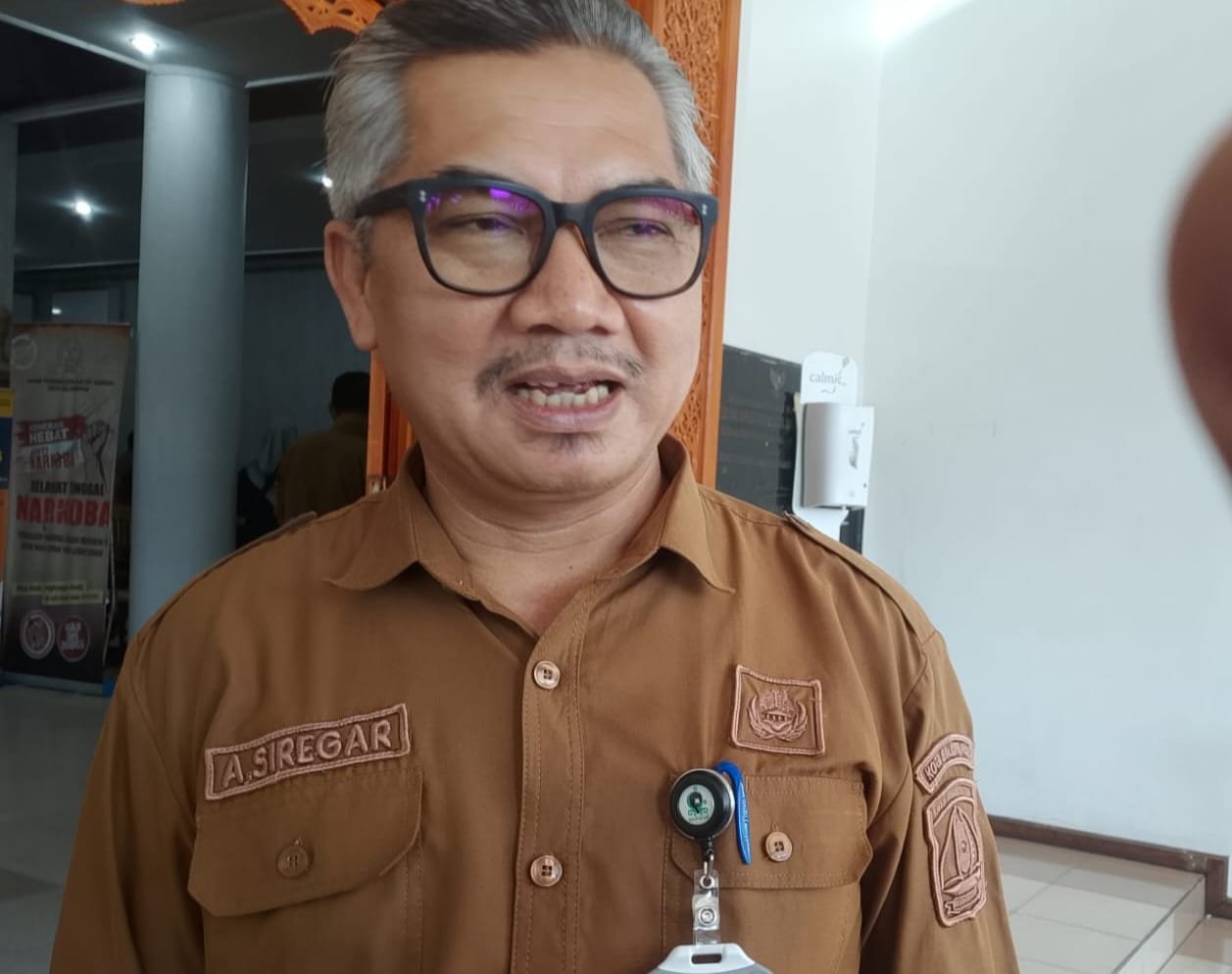 Kepala Disnaker Balikpapan, Adamin Siregar. (FOTO: SR/NIUS.id)