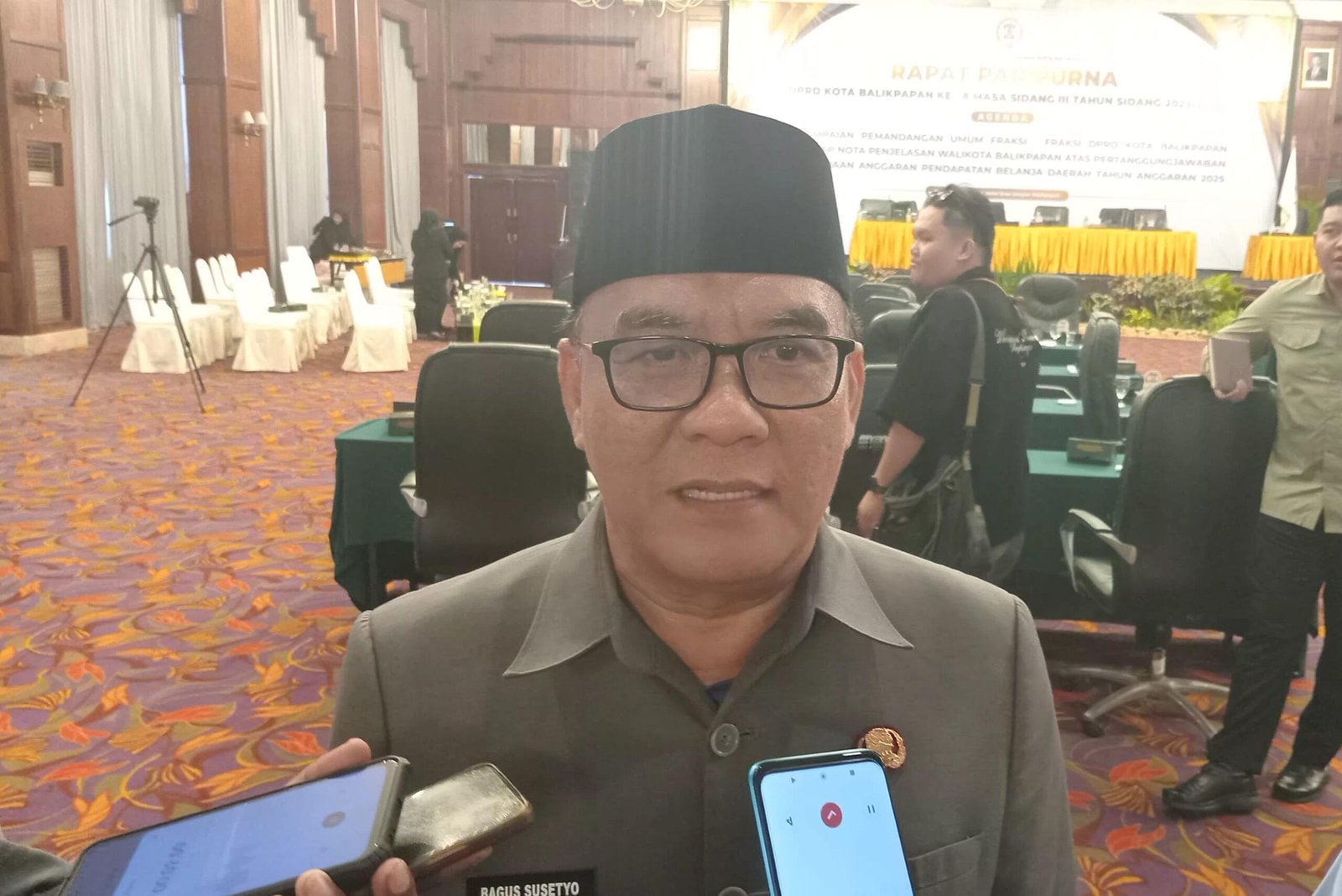 Wakil Wali Kota Balikpapan, Bagus Susetyo. (FOTO: SR/NIUS.id)