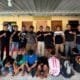 Sembilan dari 17 orang pelaku berhasil diamankan sejak saat laporan awal diterima, saat ini jumlah pelaku yang tertangkap sebanyak 16 orang, tinggal satu orang tersangka berinisial B. (FOTO: Zul/NIUS.id)