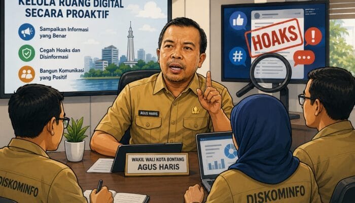 Wawali Bontang Minta Diskominfo Filter Akun Medsos Bermasalah, Soroti Penyebaran Identitas Anak