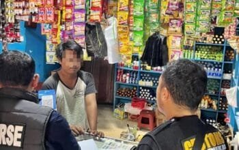 Operasi Gabungan Bea Cukai-Polres-BNN Bontang Temukan Satu Slop Rokok Ilegal dari Delapan Lokasi