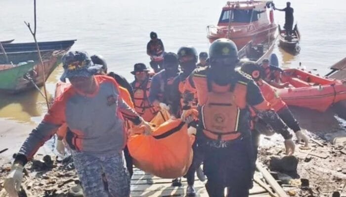 Pencari Ikan di Sungai Mahakam Kukar Ditemukan Meninggal Setelah Tiga Hari Pencarian