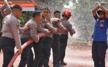 Antisipasi Karhutla, Polres Bontang Siagakan 23 Personel Samapta