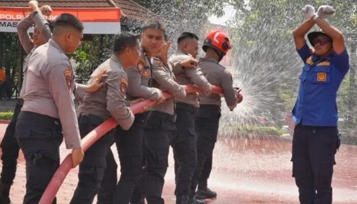 Antisipasi Karhutla, Polres Bontang Siagakan 23 Personel Samapta