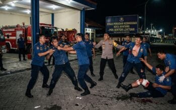 Perkelahian Antar Petugas Damkar di Pos Loktuan Bontang Berujung Penikaman