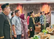 Kepatihan Adat Besar Kutai Kalimantan Timur gelar hari jadi ke-8, di auditorium 3D, Kota Bontang, Jumat (11/9/2026).