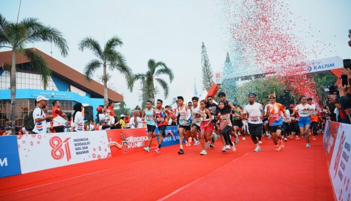 3.000 Peserta se-Kota Bontang Meriahkan Pupuk Kaltim Merdeka Run 2026