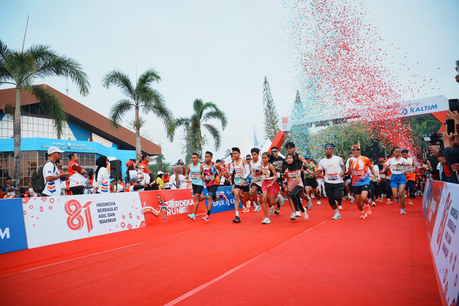 PT Pupuk Kalimantan Timur (Pupuk Kaltim) gelar Merdeka Run 2026