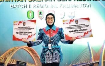Dua Tropi Sekaligus untuk Bontang di Ajang Kemendagri, Wali Kota Neni Bawa Pulang Rp4 Miliar