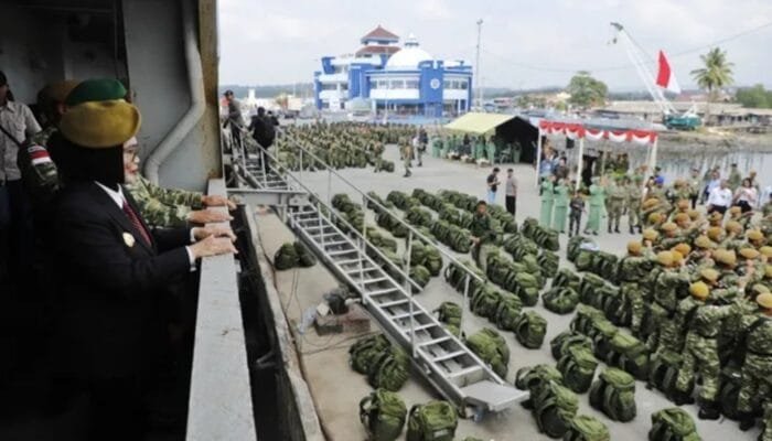 Wali Kota Bontang Hadir Lepas 350 Prajurit, Perbatasan Jadi Garda Kedaulatan Negara
