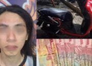 Tinggal di Rumah Teman, Pria di Samarinda Diduga Gondol Motor dan Uang Rp1,5 Juta