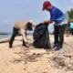 Pulau Beras Basah Dipenuhi Sampah, Lebih dari 100 Kg Plastik Diangkut