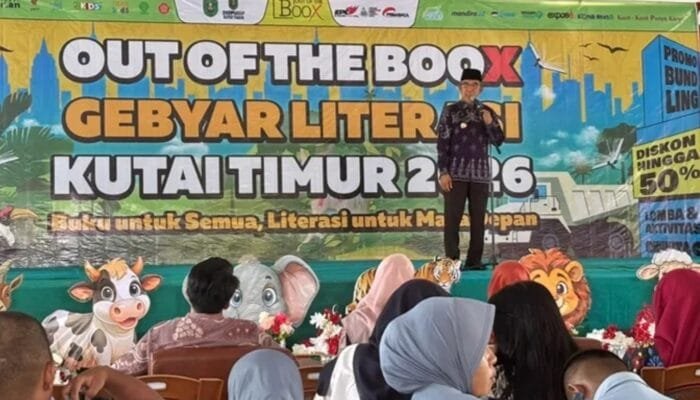 Gebyar Literasi Kutim 2026 Dibuka, 20 Juta Buku Hadir di Sangatta