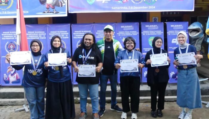 Redaktur NIUS.id Raih Perunggu Jurnalistik Porwada II Kaltim di Samarinda