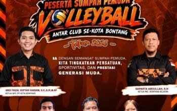 48 Tim Voli se-Bontang Berebut Gelar Juara Turnamen Pemuda Pancasila
