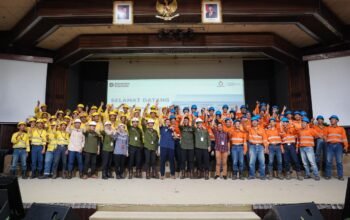 80 Siswa SMK Nusantara Bontang Intip Aktivitas Industri Badak LNG