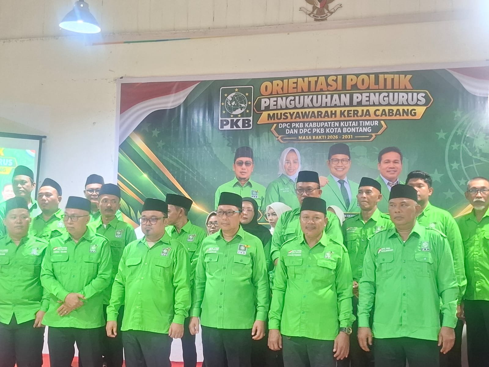 Pengurus PKB Bontang Dilantik, Firman Perkuat Konsolidasi Politik