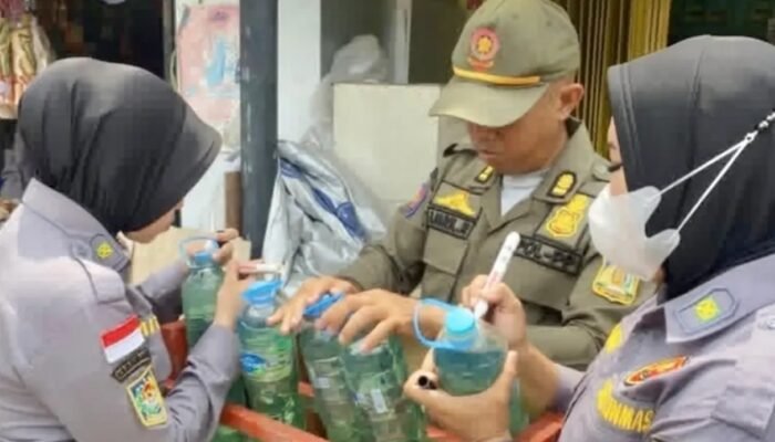 24 Pedagang BBM Subsidi Ditertibkan di Balikpapan, 298,5 Liter Diamankan