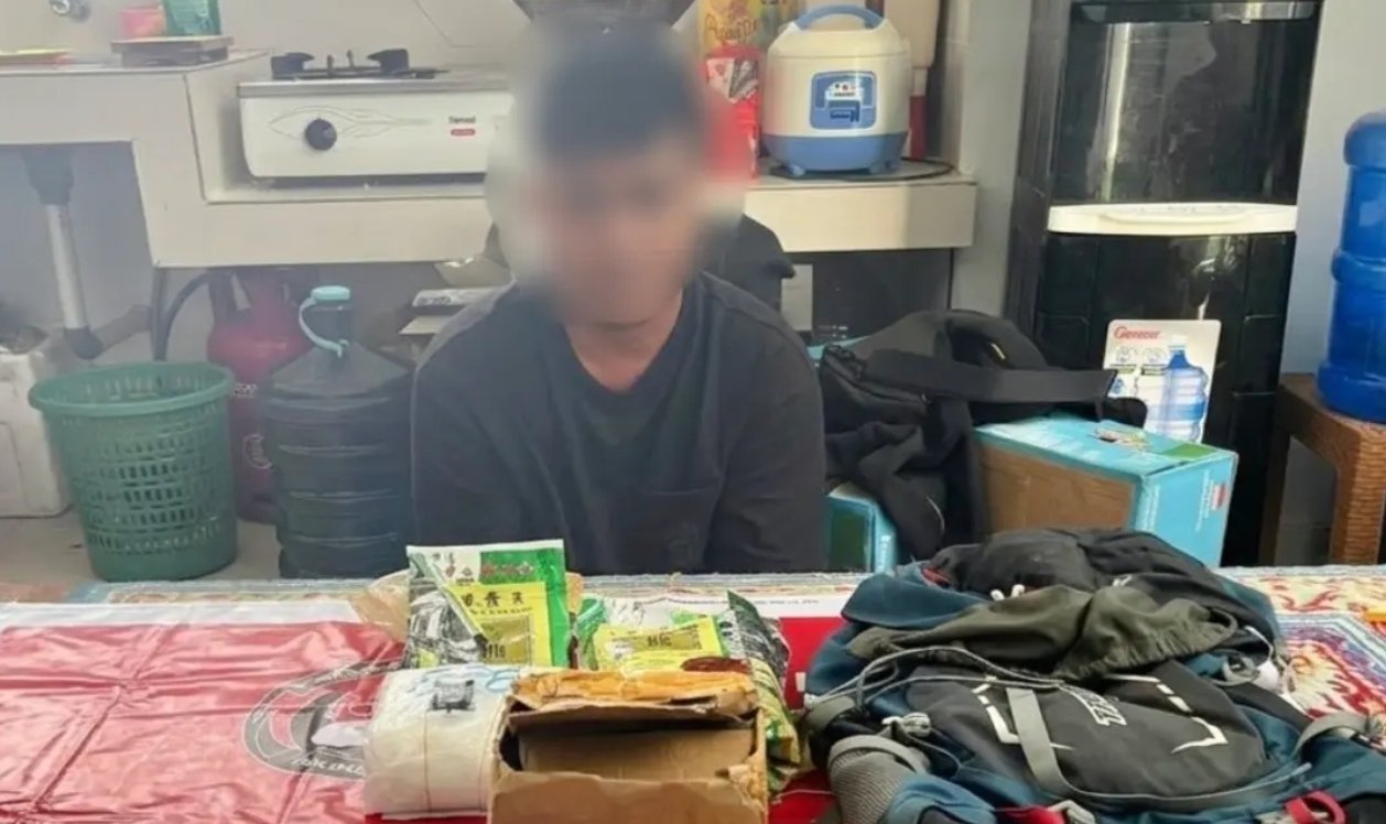 Polisi Tangkap Pria Pembawa 2,1 Kg Sabu di Kutim