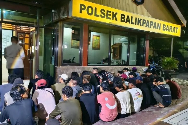 58 Orang Diamankan di Kampung Narkoba Gunung Bugis, 48 Positif Tes Urine