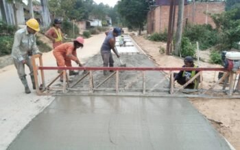 Setelah Diprotes Warga, Proyek Jalan Gotong Royong Bontang Kembali Dikerjakan