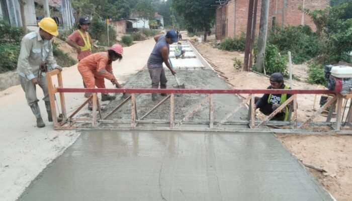 Setelah Diprotes Warga, Proyek Jalan Gotong Royong Bontang Kembali Dikerjakan