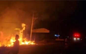 Karhutla di Sangatta Belum Padam, Warga Dekat Perumahan Puri Kencana Diminta Waspada