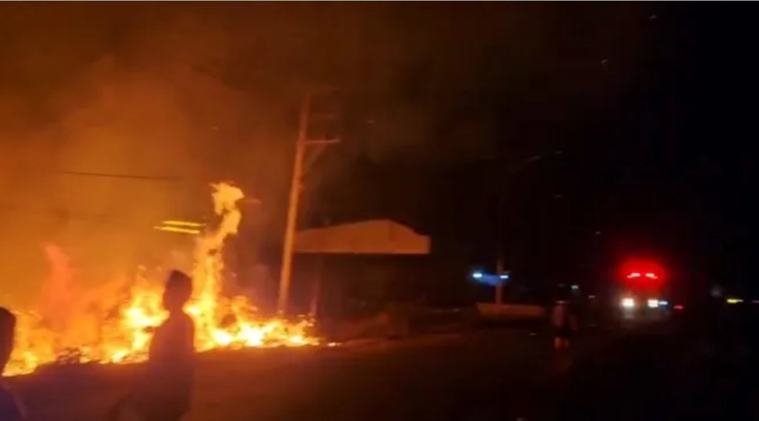 Karhutla di Sangatta Belum Padam, Warga Dekat Perumahan Puri Kencana Diminta Waspada
