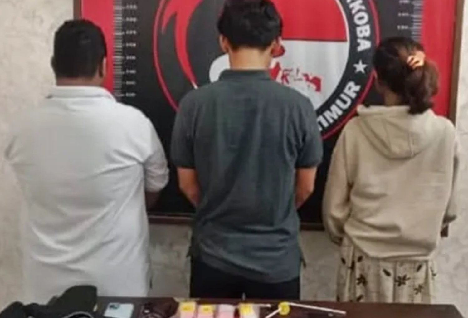 54 Paket Sabu Disita di Sangatta, Tiga Orang Diamankan Polisi