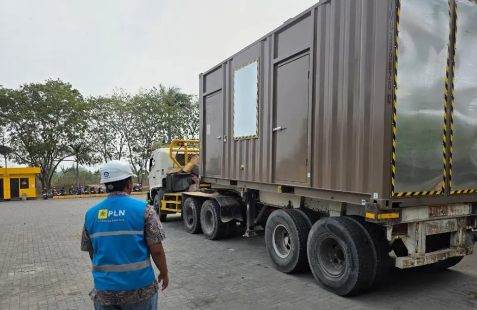 PLN Kebut Penanganan Kelistrikan di Melak, Mesin Tambahan 5 MW Mulai Dikirim