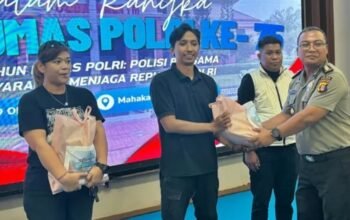 Polda Kaltim Gandeng Insan Pers Perkuat Kepedulian Sosial di HUT ke-75 Humas Polri