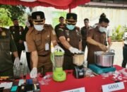 339 Gram Sabu hingga Belasan Sajam Dimusnahkan Kejari Balikpapan