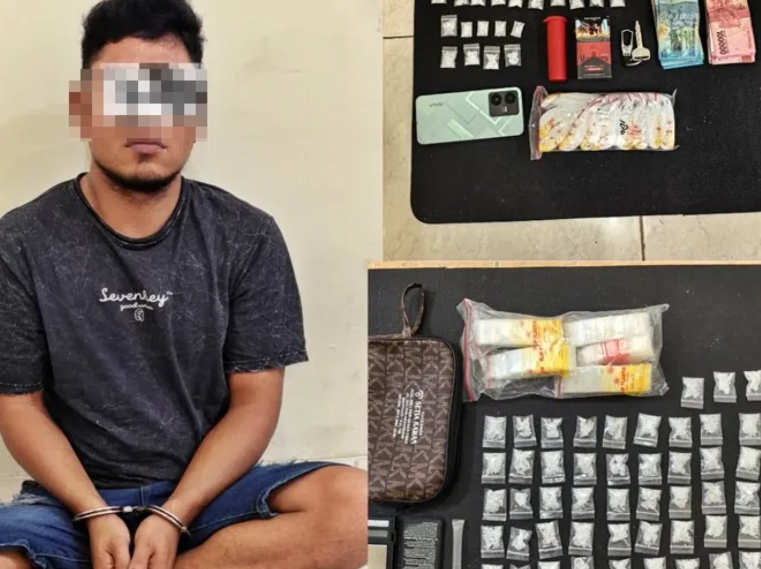 73 Paket Sabu Disita di Samarinda dan Kukar, Polisi Buru Pemasok Berinisial M