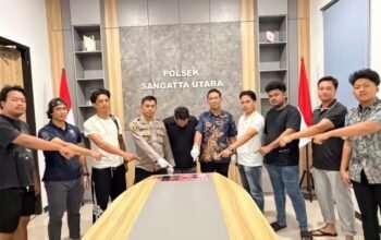 Polisi Amankan Pria di Sangatta, Tujuh Paket Sabu Seberat 13,89 Gram Disita
