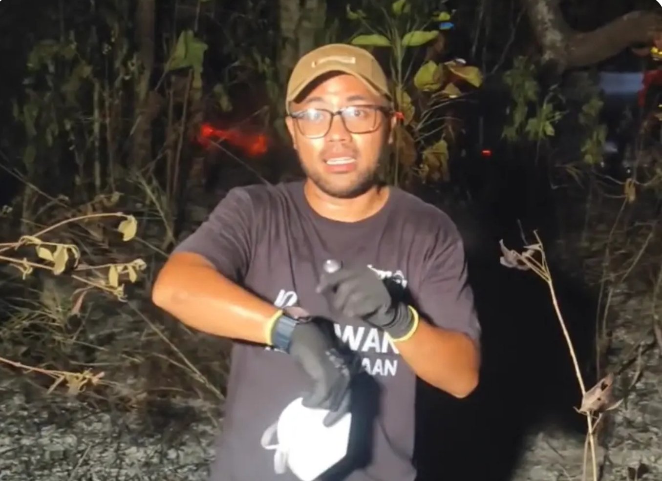 Karhutla di Bontang Meluas, Relawan Kelelahan dan Logistik Mulai Menipis
