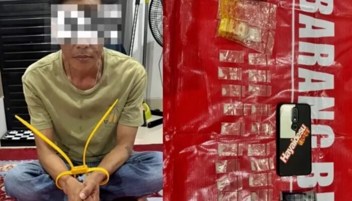 Edarkan 20 Paket Sabu, Pria 40 Tahun Ditangkap di Balikpapan Barat