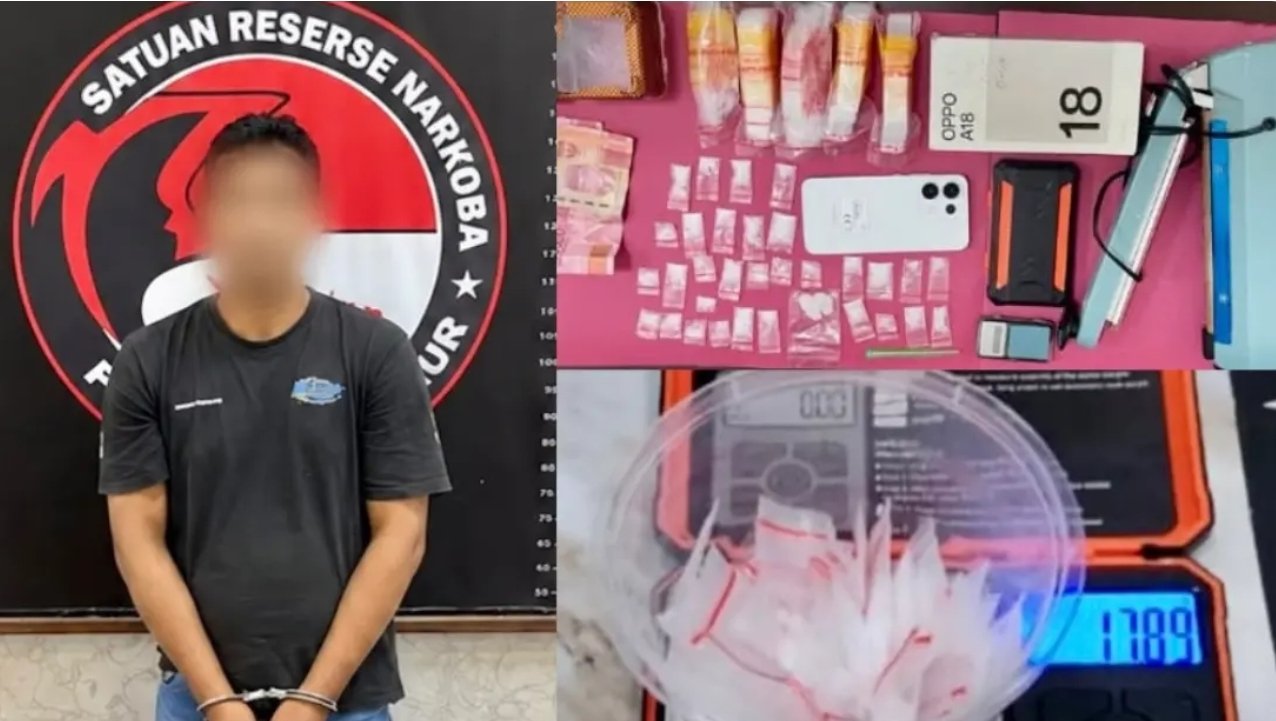 32 Paket Sabu Disita di Sangkulirang, Pria 43 Tahun Diamankan Polisi