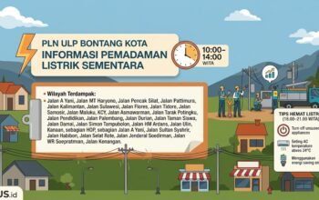 Sejumlah Wilayah Bontang Terdampak Pemadaman Listrik Hari Ini, Berikut Daftarnya